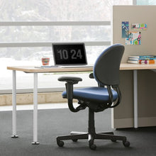 Load image into Gallery viewer, Steelcase Criterion Chair, Black Fabric -
