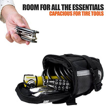 Load image into Gallery viewer, BV Bicycle Strap-On Bike Saddle Bag/Seat Bag/Cycling Bag
