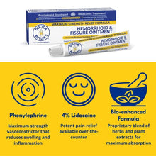 Load image into Gallery viewer, Doctor Butler&#39;s Hemorrhoid &amp; Fissure Ointment &amp; Organic Soothing Wipe Bundle
