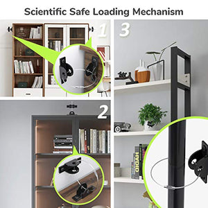 Furniture Straps for Baby Proofing (6 Pack), Child Proofing Metal Furniture Anchors, Secure 400 Pound Falling Furniture Prevention Straps Kids Toddler Pet Furniture Safety Straps Earthquake Resistant