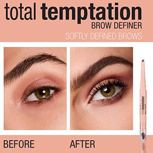 Maybelline Total Temptation Eyebrow Definer Pencil, Blonde, 1 Count