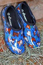 Load image into Gallery viewer, Sloggers Women's Waterproof Rain and Garden Shoe with Comfort Insole, Goats Sky Blue, Size 8, Style 5118GOBL08
