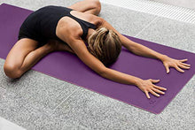 Load image into Gallery viewer, Ewedoos Yoga Mat Non Slip TPE Yoga Mats Exercise Mat Eco Friendly Workout Mat for Yoga, Pilates and Floor Exercise Thick Fitness Mat Carry Strap Included (Purplepink)
