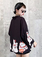 Load image into Gallery viewer, Women's 3/4 Sleeve Japanese Shawl Kimono Cardigan Tops Cover up OneSize US S-XL
