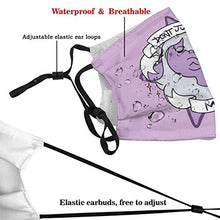 Load image into Gallery viewer, Amethyst-Don'T Judge Me Creative Funny Pm2.5 Fives-Layer Non-Woven Fabric Meltblown Fabric Replaceable Filter Elements

