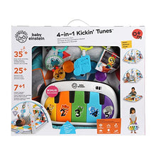 Load image into Gallery viewer, Baby Einstein 4-in-1 Kickin&#39; Tunes Music and Language Play Gym and Piano Tummy Time Activity Mat

