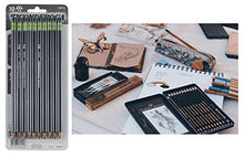 Load image into Gallery viewer, Dixon Ticonderoga Wood-Cased  Number 2 Pencils, Pre-Sharpened, Box of 10, Black (13915) (Pack of 2)
