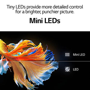 LG 75QNED90UPA Alexa Built-in QNED MiniLED 90 Series 75" 4K Smart UHD NanoCell TV (2021)