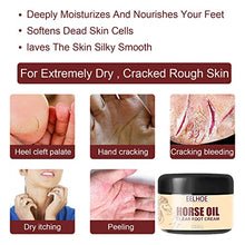 Load image into Gallery viewer, Horse Oil Foot Cream, Foot Exfoliating Foot Mask, Toenail Care Cream, Repair Of Cracked Heel, Hand And Foot Moisturizing Cream, Foot Mask (20g)
