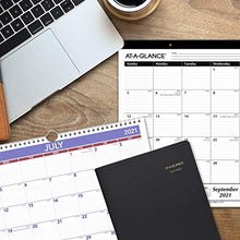 Load image into Gallery viewer, Academic Planner 2021-2022, AT-A-GLANCE Weekly Appointment Book &amp; Planner, 7&quot; x 8-3/4&quot;, Medium, for School, Teacher, Student, Black (7095805)
