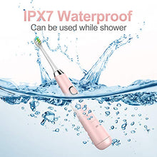 Load image into Gallery viewer, Hanasco Sonic Electric Toothbrush Rechargeable for Adults, 4 Modes with Build in 2 Mins Timer, 3 Brush Heads Included, Whitening Clean 4 Hours Charge for 30 Days Use, Soft Bristles, 38,000 VPM Pink
