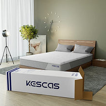Load image into Gallery viewer, Queen Mattress, Kescas 8 Inch Gel-Infused Memory Foam Queen Size Mattress for Cool Sleep &amp; Pressure Relief, Medium-Firm Feel with Motion Isolation, Bed in a Box, 100-Night Trial
