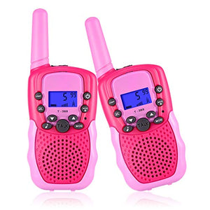 Selieve Toys for 3-12 Year Old Girls, Walkie Talkies for Kids 22 Channels 2 Way Radio Toy with Backlit LCD Flashlight, 3 Miles Range for Outside, Camping, Hiking