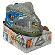Load image into Gallery viewer, JURASSIC WORLD CHOMP &#39;N ROAR MASK Velociraptor &quot;Blue&quot;
