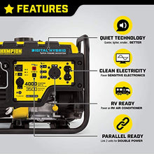 Load image into Gallery viewer, Champion 4000-Watt RV Ready DH Series Open Frame Inverter with Quiet Technology
