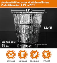 Load image into Gallery viewer, NUPICK 35 Pack BAC407 Grease Bucket Liner Compatible for Traeger Pro Series 575/780, 22/34 Series, Ironwood 650/885 Grills, Grill Accessories for Traeger, 4.9" x 4.5"
