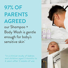 Load image into Gallery viewer, The Honest Company 2-Piece Dreamy Lavender Shampoo + Body Wash (10 Fl Oz) &amp; Face + Body Lotion (8.5 Fl Oz) Bundle Tear Free Naturally Derived Ingredients Sulfate &amp; Paraben Free Baby Bath , 2 Piece Set
