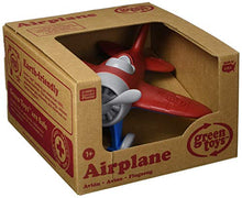Load image into Gallery viewer, Green Toys Airplane, Red/Blue CB - Pretend Play, Motor Skills, Kids Flying Toy Vehicle. No BPA, phthalates, PVC. Dishwasher Safe, Recycled Plastic, Made in USA.
