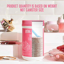 Load image into Gallery viewer, Vital Proteins Beauty Collagen Peptides Powder Supplement for Women, 120mg of Hyaluronic Acid - 15g of Collagen Per Serving - Enhance Skin Elasticity and Hydration - Strawberry Lemon - 9.6oz Canister
