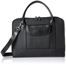 Load image into Gallery viewer, Bible Study Organizer Coal with Leather-Look Accents
