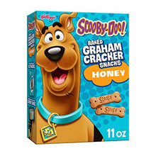 Load image into Gallery viewer, Keebler Scooby-Doo! Graham Cracker Sticks, Honey, Made with Whole Grain, 11oz Box
