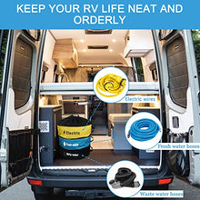 Load image into Gallery viewer, Inseknm RV Hose Bags, RV Accessories Storage Bags for Sewer Hoses, Fresh/Black Water Hoses and Electrical Cords (with 1 Storage Straps) (1 Pack Fresh Water)
