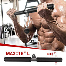 Load image into Gallery viewer, Mikolo Fitness LAT and Lift Pulley System, Dual Cable Machine(70'' and 90'') with Upgraded Loading Pin for Triceps Pull Down, Biceps Curl, Back, Forearm, Shoulder-Home Gym Equipment(Patent)
