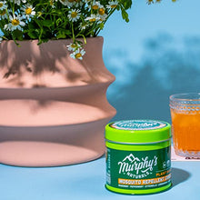 Load image into Gallery viewer, Murphy&#39;s Naturals Mosquito Repellent Candle | DEET Free | Made with Plant Based Essential Oils and a Soy/Beeswax Blend | 30 Hour Burn Time | 9oz | 2 Pack
