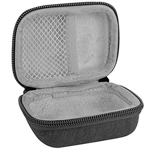 Geekria Hardshell Case for Skullcandy Indy True Wireless in-Ear Earbud, Indy True Wireless Skullcandy Wireless Earbuds Case Protective Cover with Space for Charging Cord and Parts (Dark Gray)