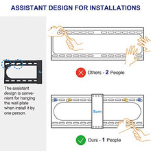 Load image into Gallery viewer, RENTLIV Tilting TV Wall Mount Bracket for Most 37-70 Inches TV, TV Mount with MAX VESA 600x400mm, Loading Capacity up to 132 LBS, fits for 16" 18" 24" Wood Studs, Low Profile and Space Saving
