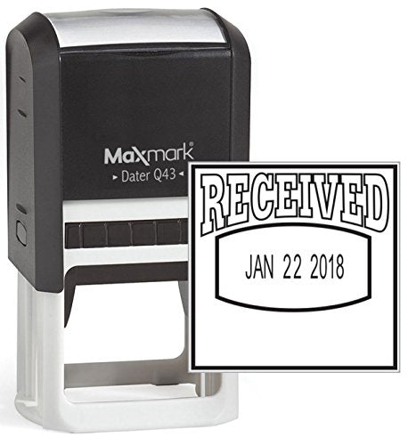 MaxMark Q43 (Large Size) Date Stamp with