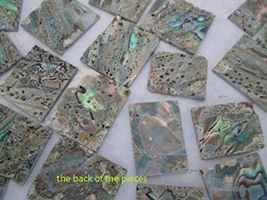 1- Ounce ~ Green Paua Abalone Shell Blanks, Inlay Material. 0.06" Thick/Guitar