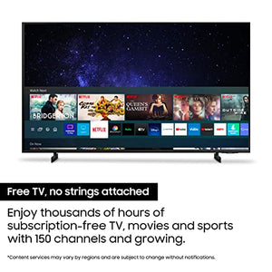 SAMSUNG 65-Inch Class Crystal UHD AU8000 Series - 4K UHD HDR Smart TV with Alexa Built-in (UN65AU8000FXZA, 2021 Model), Black