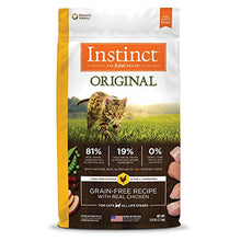 Load image into Gallery viewer, Instinct Original Grain Free Recipe with Real Chicken Natural Dry Cat Food, 5 lb. Bag
