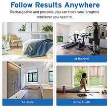 Load image into Gallery viewer, Etekcity Scales for Body Weight, Bathroom Digital Weight and Body Fat Scale for BMI, Rechargeable Smart Bluetooth Body Composition Analyzer, Sync Data with Other Fitness Apps Black 11.8x11.8 Inch
