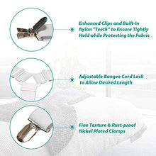 Load image into Gallery viewer, Raytour Bed Sheet Holder Straps Sheet Stays Keepers Bedsheet Holders Fasteners
