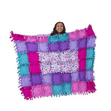 Load image into Gallery viewer, Melissa &amp; Doug Flower Fleece Quilt
