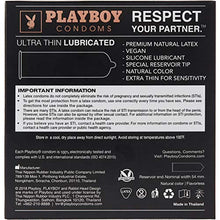 Load image into Gallery viewer, Playboy Condoms Ultra Thin Premium Lubricated Condoms, 36 Count
