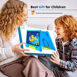 10.1 inch Kids Tablet, G-TiDE Android 11 Tablet for Kids, 32GB Storage (Up to 128GB), Learn & Play Kids App (Klap), Parental Control, Kid-Proof case and Screen Protector, Pink