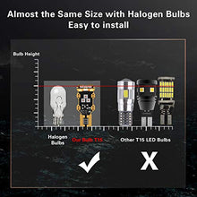 Load image into Gallery viewer, LASFIT 921 912 W16W LED Third Brake Center High Mount Stop Light Bulbs, Red Light, Plug&amp;Play
