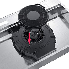 Load image into Gallery viewer, CIARRA CAB75918B 30 inch Range Hood with CACF006 Carbon Filters, Stainless Steel Stove Vent Hood for Kitchen
