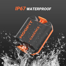 Load image into Gallery viewer, moofit Cadence Sensor Bluetooth/ANT+ IP67 Waterproof Wireless RPM Cycling Spin Bike Cadence Sensor for Wahoo/Zwift/OpenRider/Endomondo/TacX/TrainerRoad (MooFit app Unavailable)
