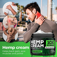 Load image into Gallery viewer, Instant Hеmp Раin Rеliеf Cream - Relieve Muscle, Joint &amp; Arthritis раin - Natural Hеmp Extract for Arthritis, Foot &amp; Back Раin - 2oz

