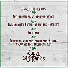 Load image into Gallery viewer, Super Organics Metabolism Oolong Tea Pods With Superfoods &amp; Probiotics | Keurig K-Cup Compatible | Weight &amp; Metabolism, Slim Tea | USDA Certified Organic, Vegan, Non-GMO, Natural &amp; Delicious Tea, 12ct
