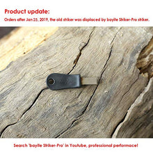 Load image into Gallery viewer, bayite 4 Inch Survival Ferrocerium Drilled Flint Fire Starter Ferro Rod Kit with Paracord Landyard Handle and Striker
