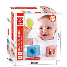 Load image into Gallery viewer, Hape Geometric Rattle | Colorful Rattle Toys for Newborn, Infants &amp; Toddlers, 3 Piece Early Educational Toy Set
