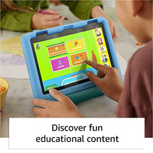 Load image into Gallery viewer, Amazon Fire HD 8 Kids tablet, 8" HD display, ages 3-7, includes 2-year worry-free guarantee, Kid-Proof Case, 32 GB, (2022 release), Blue
