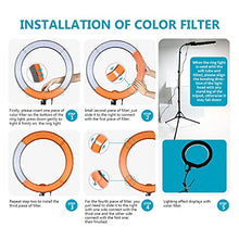 Load image into Gallery viewer, Neewer Ring Light Kit:18&quot;/48cm Outer 55W 5500K Dimmable LED Ring Light, Light Stand, Carrying Bag for Camera,Smartphone,YouTube,TikTok,Self-Portrait Shooting, Black, Model:10088612
