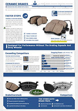 Load image into Gallery viewer, Callahan CDS02121 FRONT + REAR D/S 5 Lug [4] Rotors + Ceramic Pads + Clips [ fits G25X G35 G37X G37 M35 M45 350Z 370Z ]
