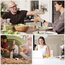Load image into Gallery viewer, Portable Blender, Smoothie Juicer Cup - Six Blades in 3D, 14oz Fruit Blender Cup with USB Rechargeable Waterproof, BPA Free, Detachable Cup for Home, Office, Sports, Travel, Outdoors
